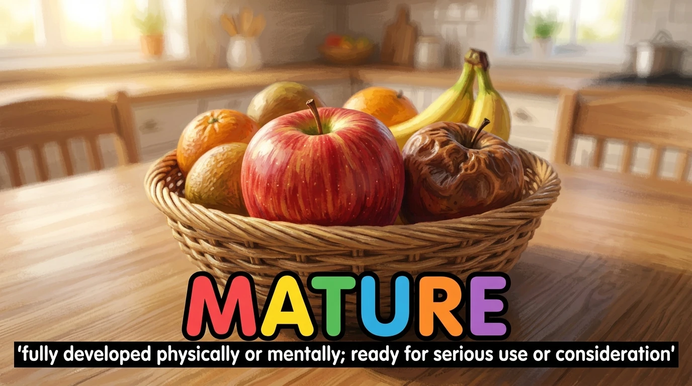 English Illustration for mature